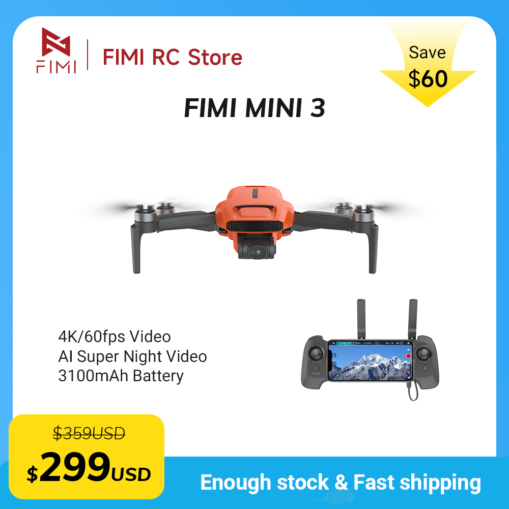 Drone Camera 4K - Дрон FIMI MINI 3 с камерой