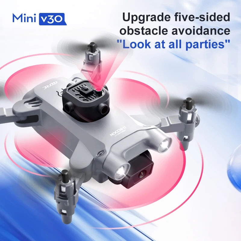 Мини-дрон V30 WiFi с двойной 4 – обзор и цена Drone Camera 4K